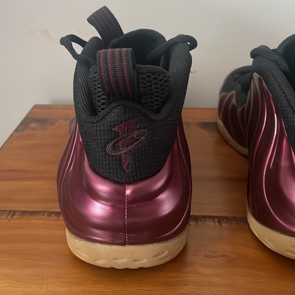 Nike Air Foamposite One Maroon Size 14 - Picture 5 of 8